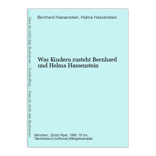 Was kindern zusteht bernhard - was,