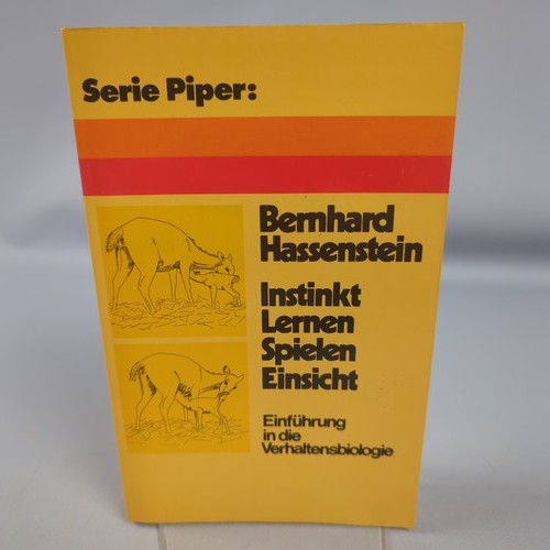 Bernhard hassenstein instinkt - bernhard,